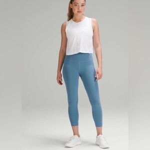 Lululemon Blue Wunder Train Leggings Size 6